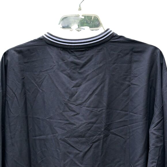 NEW Reebok V-Neck Long Sleeve Pullover Uniform Woven Crew Windbreaker-Size Small - Picture 8 of 14